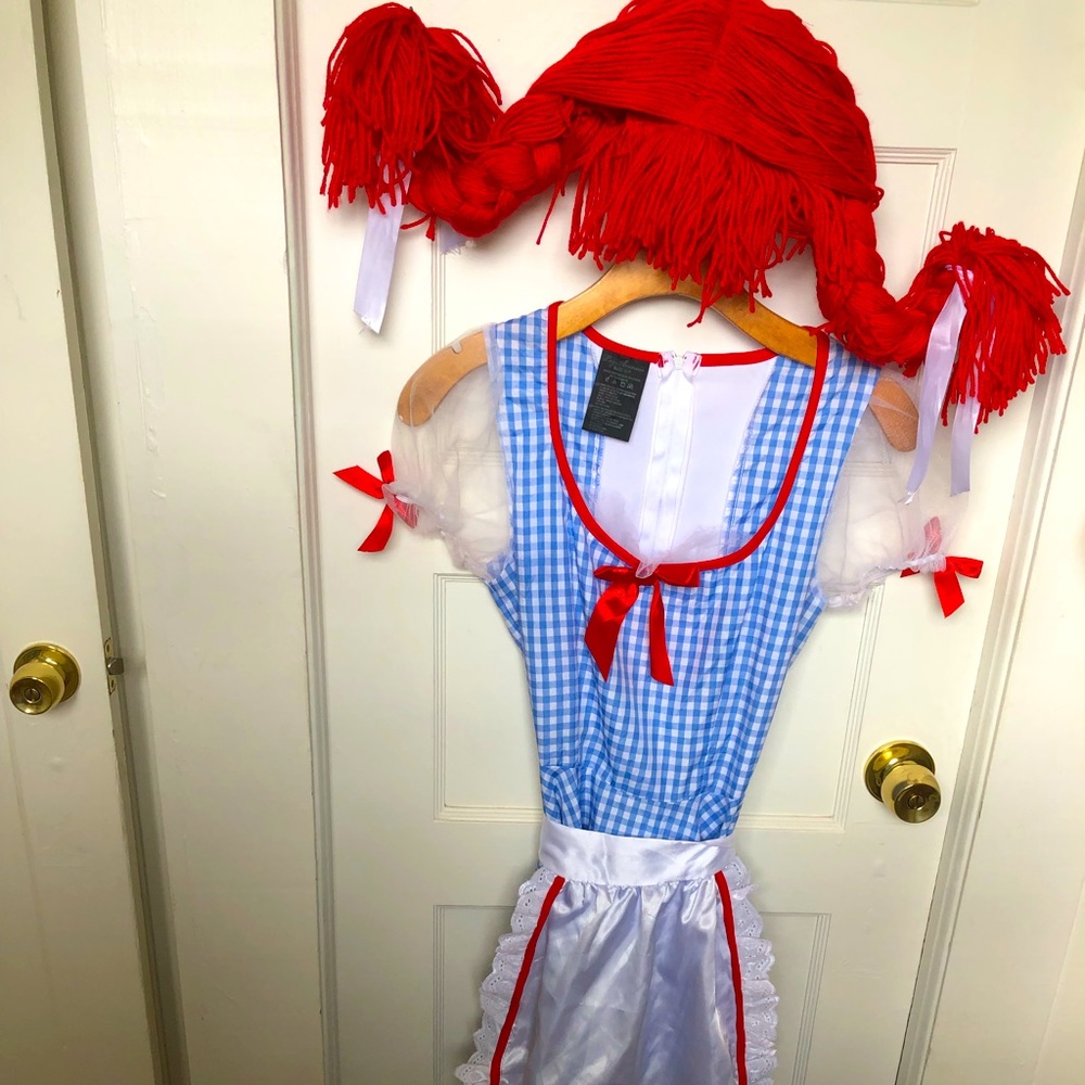 Wendys/Dorothy 3 piece halloween costume